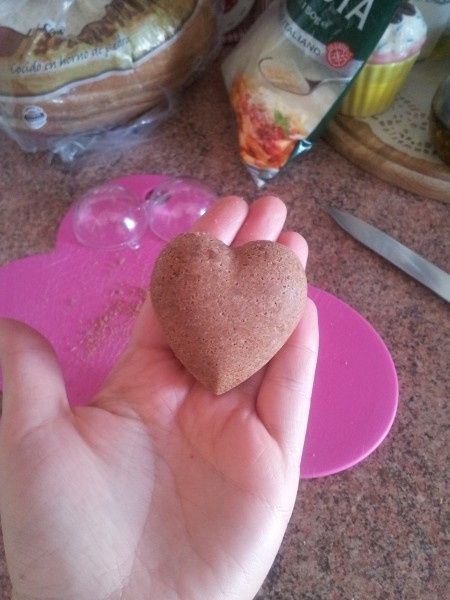 fizzy bath bomb cuore finito