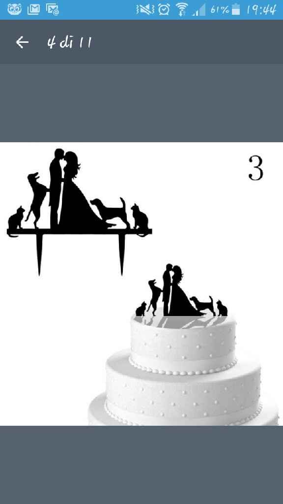 Cake topper - 1