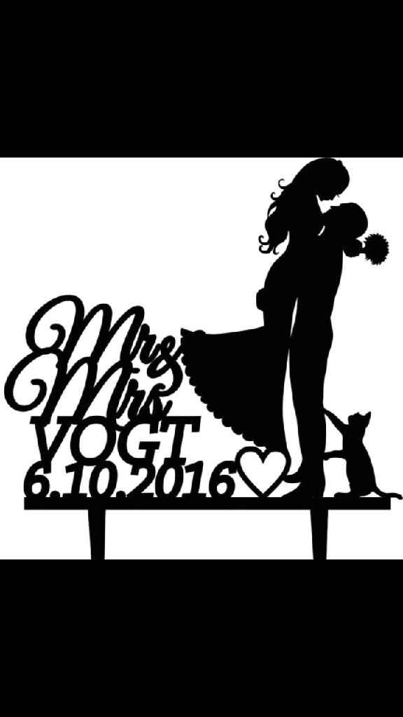 Cake topper - 1