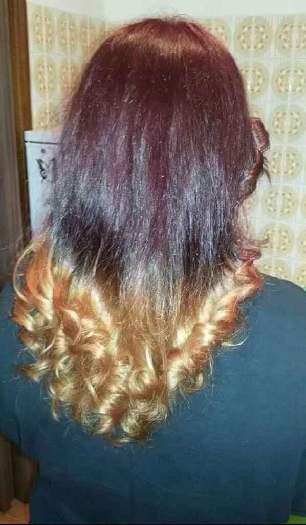 Di che colore avete i capelli?qualche sposina pazza con capelli colorati c'è? - 1