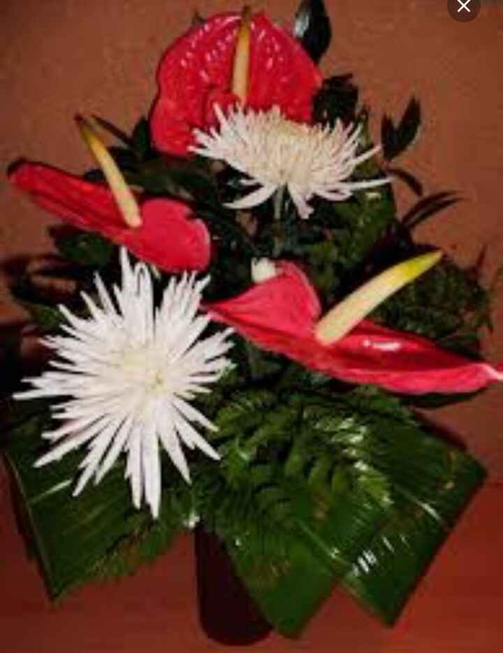 Bouquet tema rosso - 1