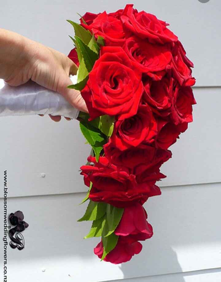 Bouquet tema rosso - 4