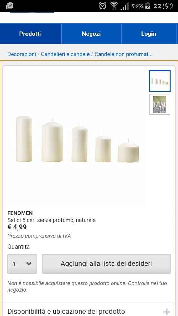 Candele troppo costoseee!! aiutooo - 1
