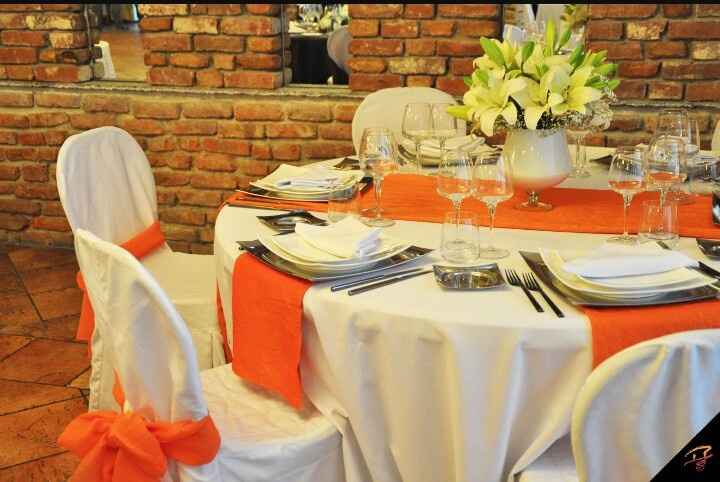 Matrimonio a settembre arancio - 2