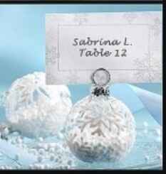 Tableau  mariage invernale/ natalizio - 2