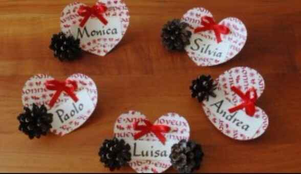 Tableau  mariage invernale/ natalizio - 3