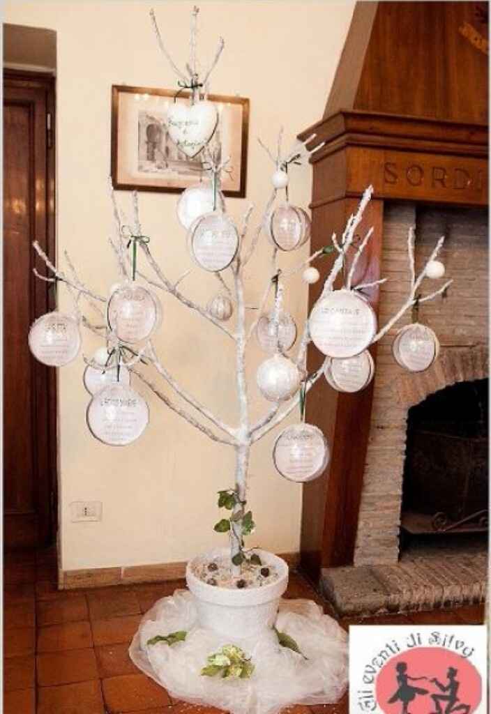 Tableau  mariage invernale/ natalizio - 8