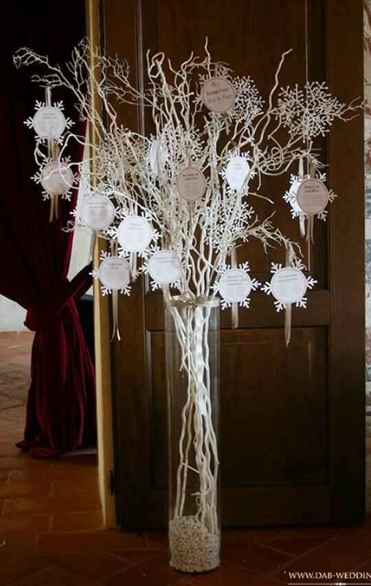 Tableau  mariage invernale/ natalizio - 9