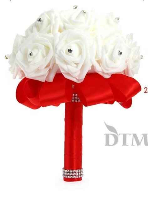 Bouquet finto x il lancio - 1