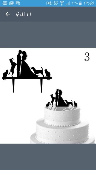 Cake topper - 1