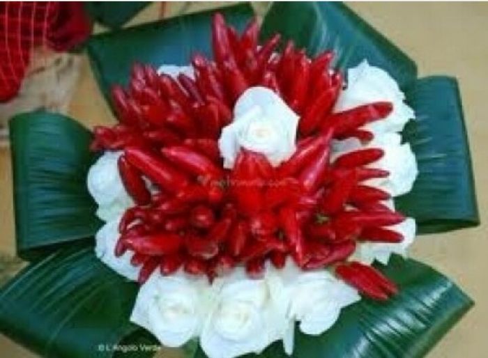 Bouquet tema rosso - 7