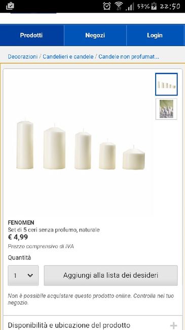 Candele troppo costoseee!! aiutooo - 1