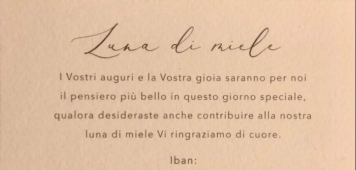 Lista viaggi, lista nozze o regali/buste 2