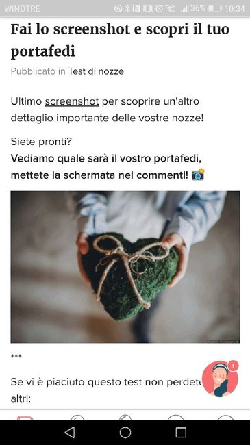 Fai lo screenshot e scopri il tuo portafedi - 1