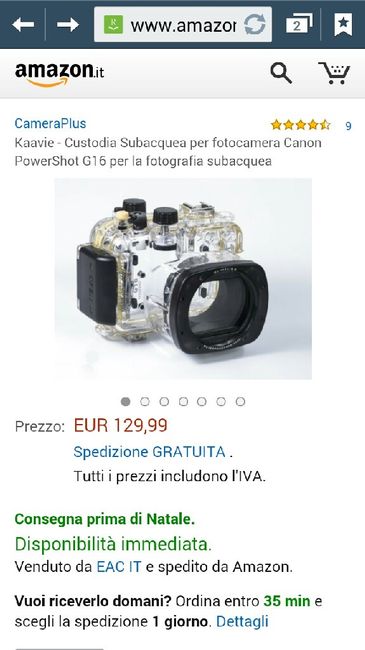 Regalo fm macchina fotografica o gopro????? - 1