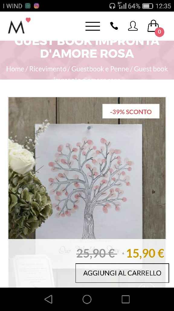 Guest book impronte - 1