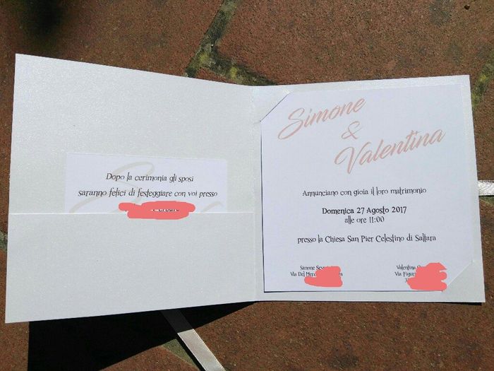 Partecipazioni fai da...noi! 😍 - 2