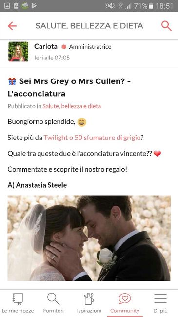 🎁Regalo - Sei Mrs Grey o Mrs Cullen? 🎁- Il risultato - 5