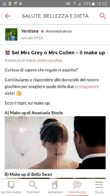 🎁Regalo - Sei Mrs Grey o Mrs Cullen? 🎁- Il risultato - 6
