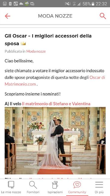 Decreta il vincitore degli Oscar di Matrimonio.com 🏆 - 5