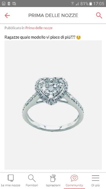 💍❤️Quale anello preferite? ❤️💍 - 1