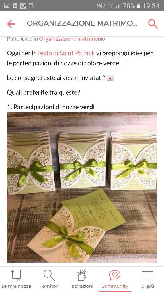 Nozze di colore verde - 3