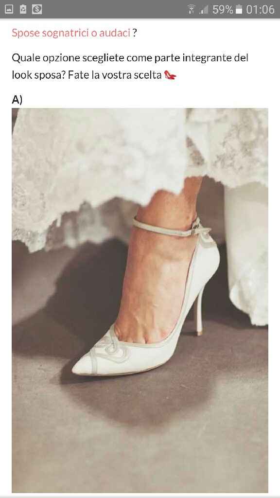 Sei una sposa sognatrice o audace? Il risultato - 2