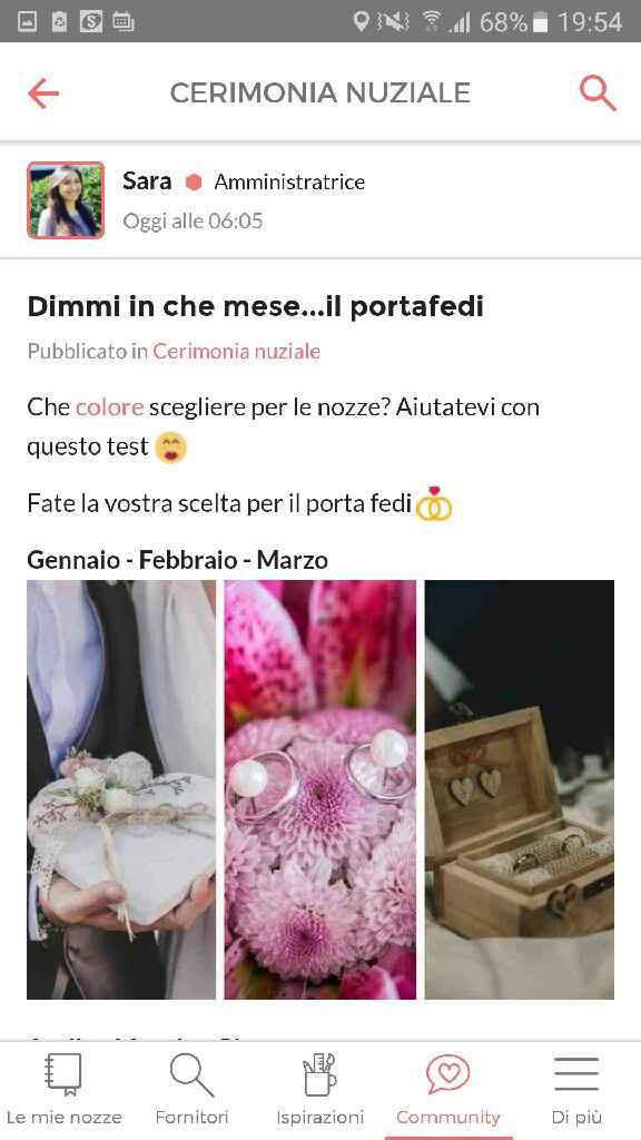 Dimmi in che mese...il portafedi - 1