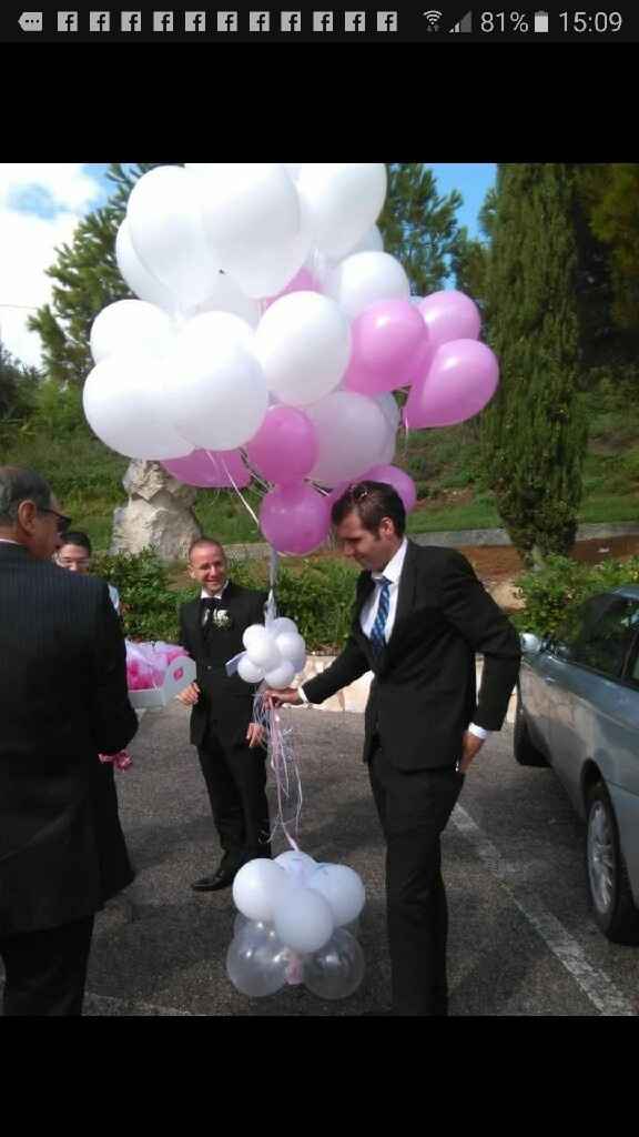 Lancio palloncini - 2
