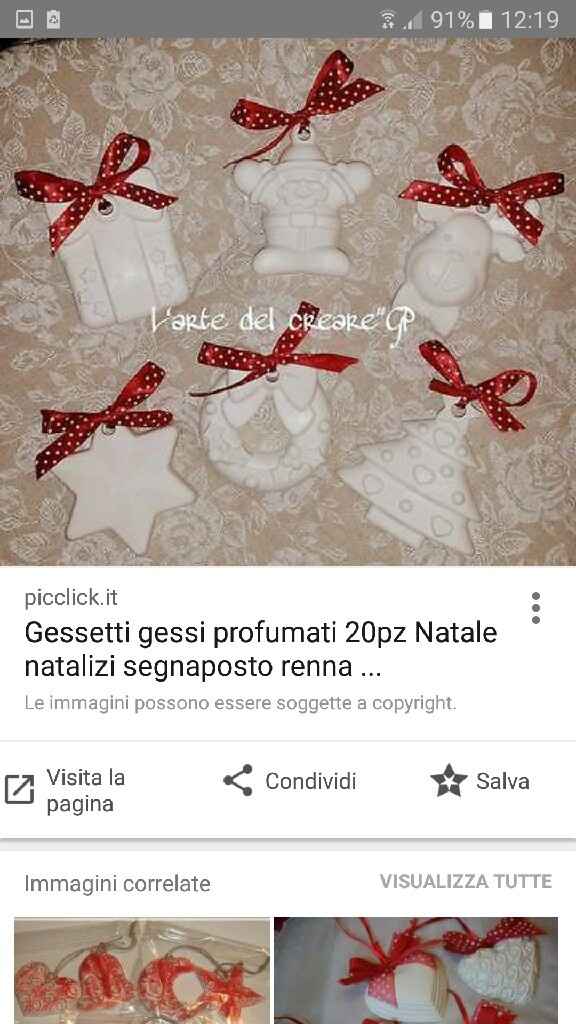 Gessetti segnaposto  albero - 4