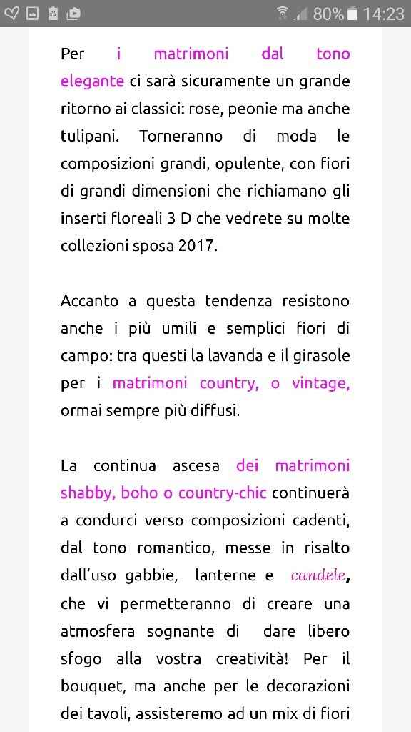 Fiori sposa 2017 - ritorno classico - 1