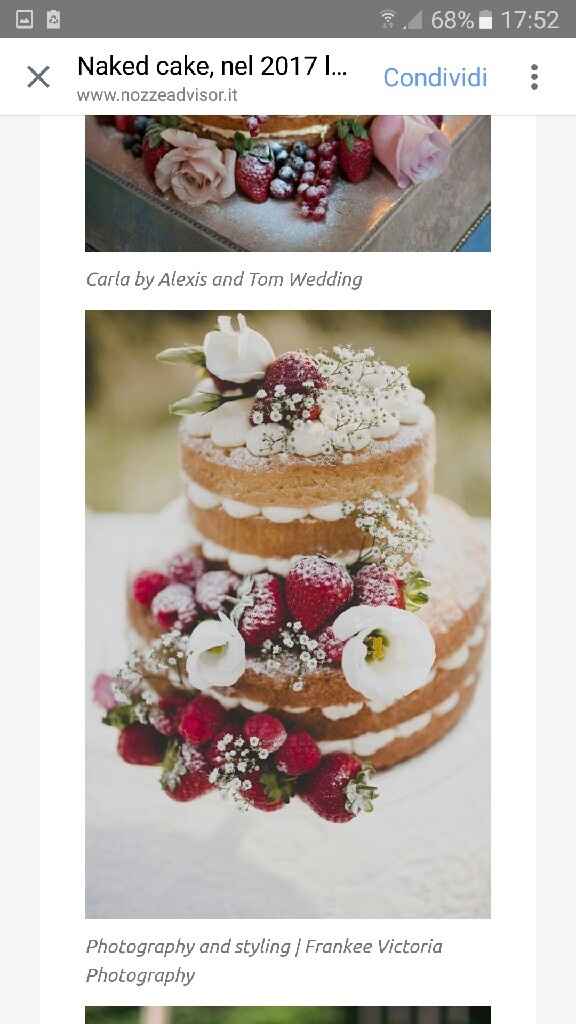 2017 naked wedding cake - 3