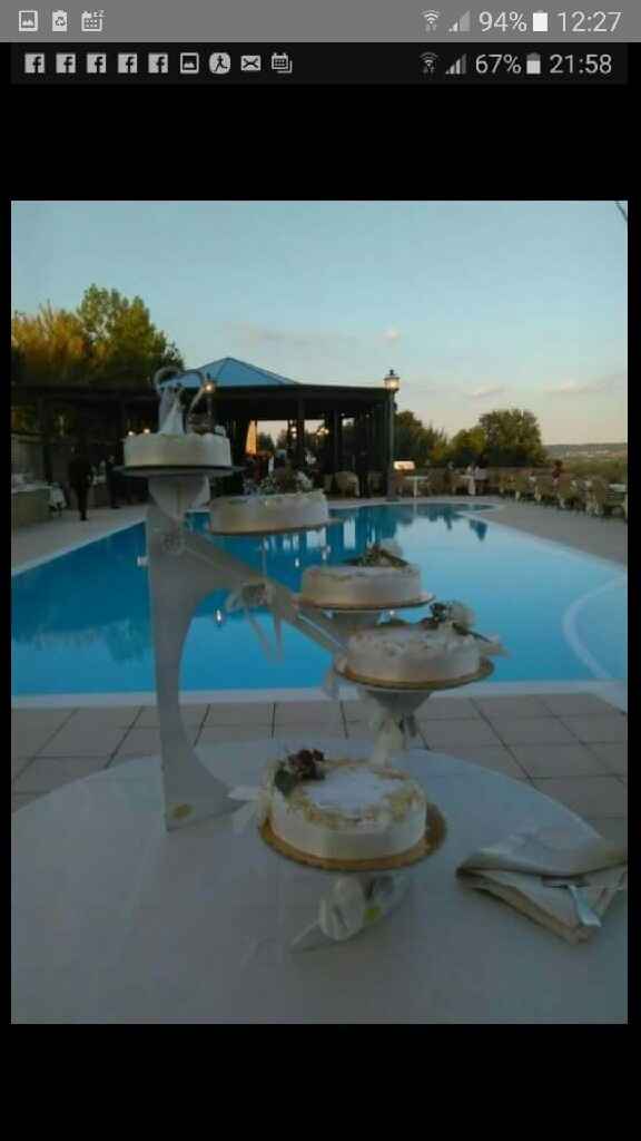 2017 naked wedding cake - 1