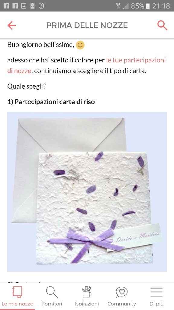 Fateci vedere le vostre partecipazioni di nozze! - 3