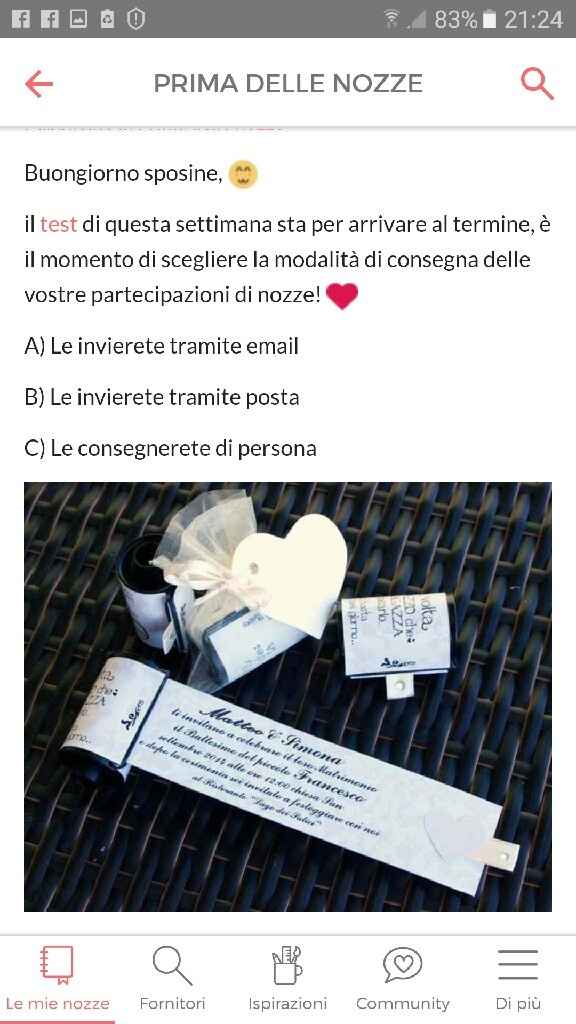 Fateci vedere le vostre partecipazioni di nozze! - 10