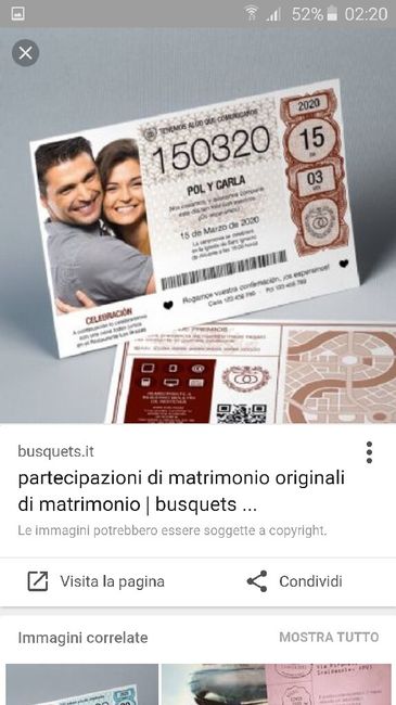 Partecipazioni: spiritose o cioccolatose? - 1