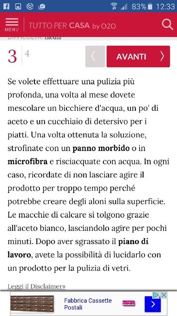 Pulire top cucina - 1