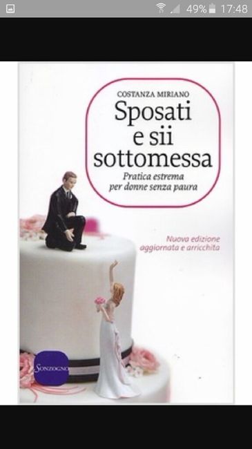 "sposati e sii sottomessa " consiglio di lettura - 1