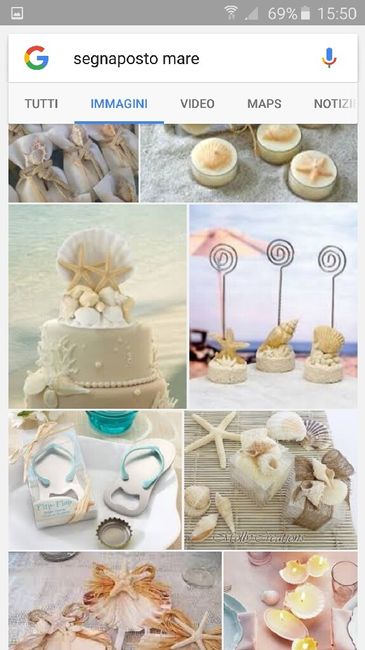 Segnaposto tema mare - 3