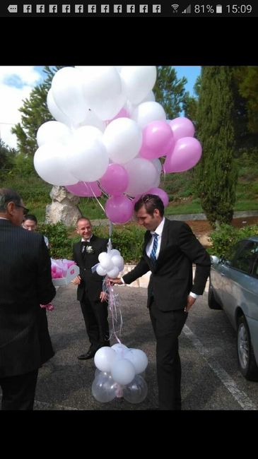 Lancio palloncini - 2