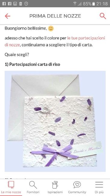 Fateci vedere le vostre partecipazioni di nozze! - 3