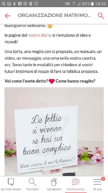 Una pagina del tuo diario di nozze! - 3