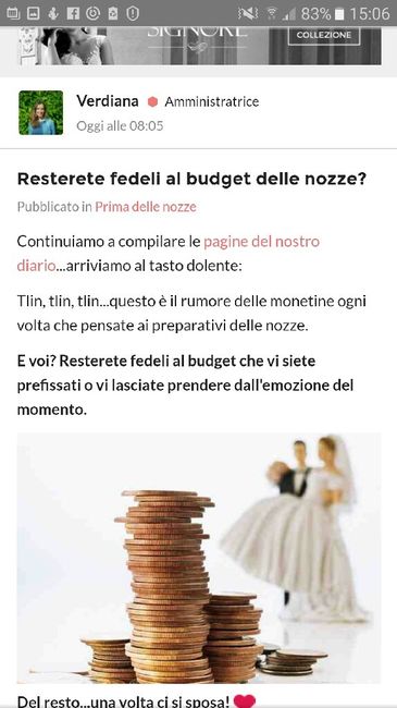 Una pagina del tuo diario di nozze! - 8