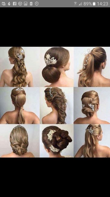 Quale tra queste acconciature? e il dettaglio abito? - 1