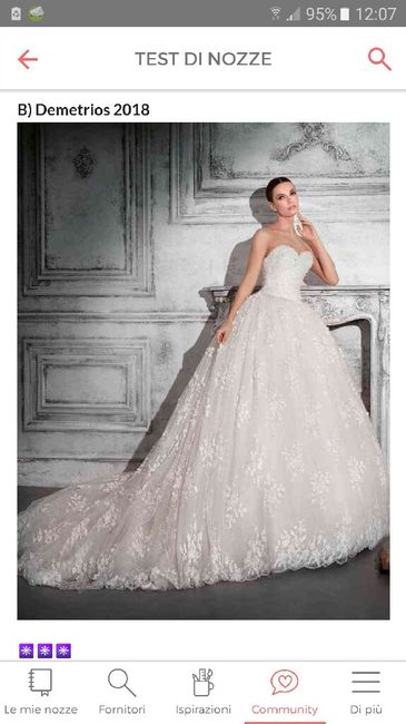 Se ti sposassi domani, cosa sceglieresti? - 1