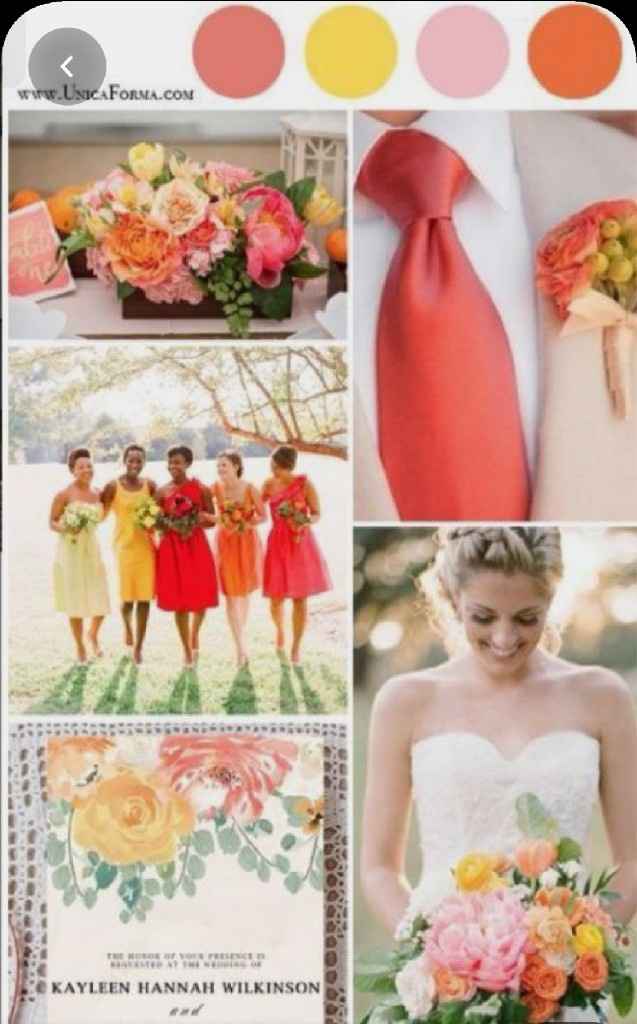 Matrimonio sulle tonalità del giallo - 1