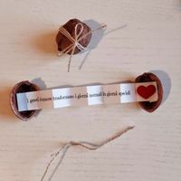 Segnaposto nozze noceto 