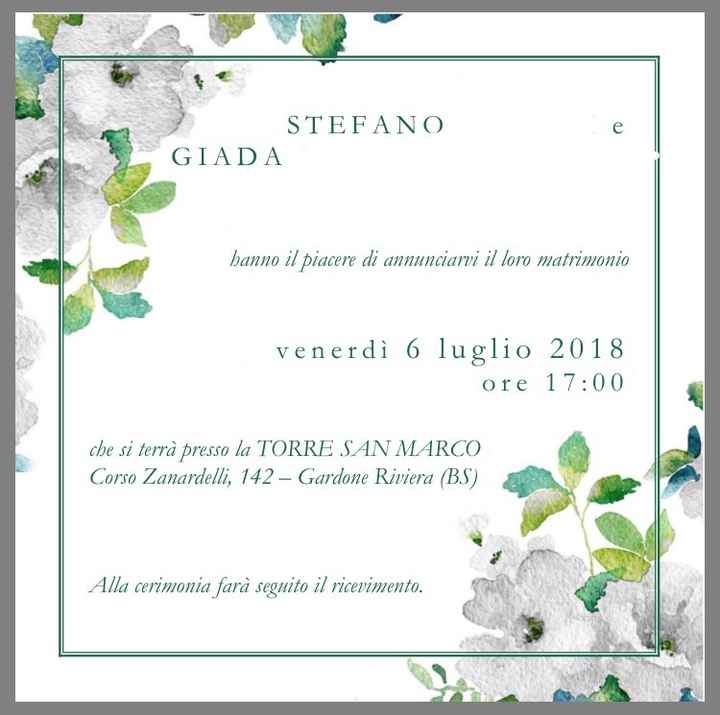  Partecipazioni fai da me - 1