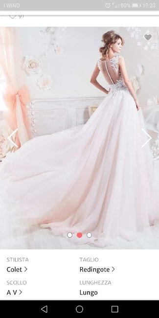 Abito da sposa Nicole colet - 2