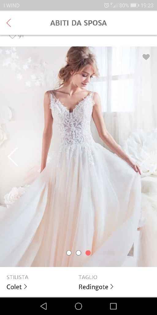 Abito da sposa Nicole colet - 1